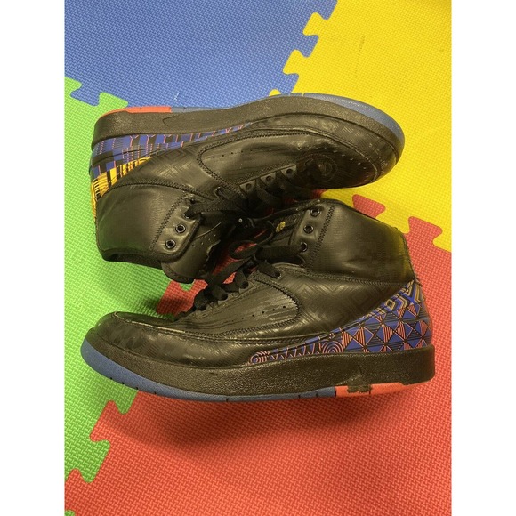 Jordan 2 Retro BQ7618-007 BHM Black History Month 2019 US Size 8 II 1 3 4 5 6 11 main image 5